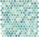 Onix Mosaico Hearth Palace Penny Round Lungomare HP1PRL