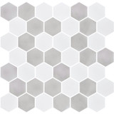 Onix Mosaico Hearth Palace Hexagon Stone Blend Soft HP2HSBS