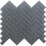 Mir Mosaic Cobblestone Glossy 1 x 3 herringbone mosaic HB-097 Mir Mosaic Cobblestone Glossy 1 x 3 herringbone mosaic HB-097