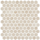 Onix Mosaico Hearth Palace Hexagon Matte Crema Marfil HP1HMCM