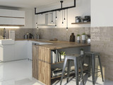 Soci Tile ironworks Series 3 x 12 Glossy Subway Tile Grey SSN-1867 kitchen wall tiles Soci Tile ironworks Series 3 x 12 Glossy Subway Tile Grey SSN-1867 kitchen wall tiles