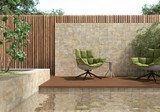 Gentle Dwelling GDW-9441 Mesa Court 6 x 6 slate look outdoor pool tile