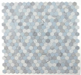 NB4101 Livid 2 x 2 Hexagon Marble Mosaic at BELK Tile 9 sheets together NB4101 Livid 2 x 2 Hexagon Marble Mosaic at BELK Tile 9 sheets together