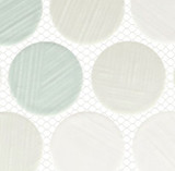 Alloway ALL-9001 Anya Recycled Glass Round mosaic tile Close Up Alloway ALL-9001 Anya Recycled Glass Round mosaic tile Close Up