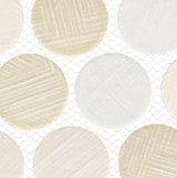 Alloway ALL-9002 Mara Recycled glass mosaic tile Close Up