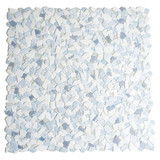 NB4421 Broken Pebble Royal Sapphire glass and stone mosaic 9 sheets together NB4421 Broken Pebble Royal Sapphire glass and stone mosaic 9 sheets together