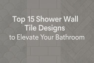 Top 15 Shower Wall Tile Designs to Elevate Your Bathroom Top 15 Shower Wall Tile Designs to Elevate Your Bathroom