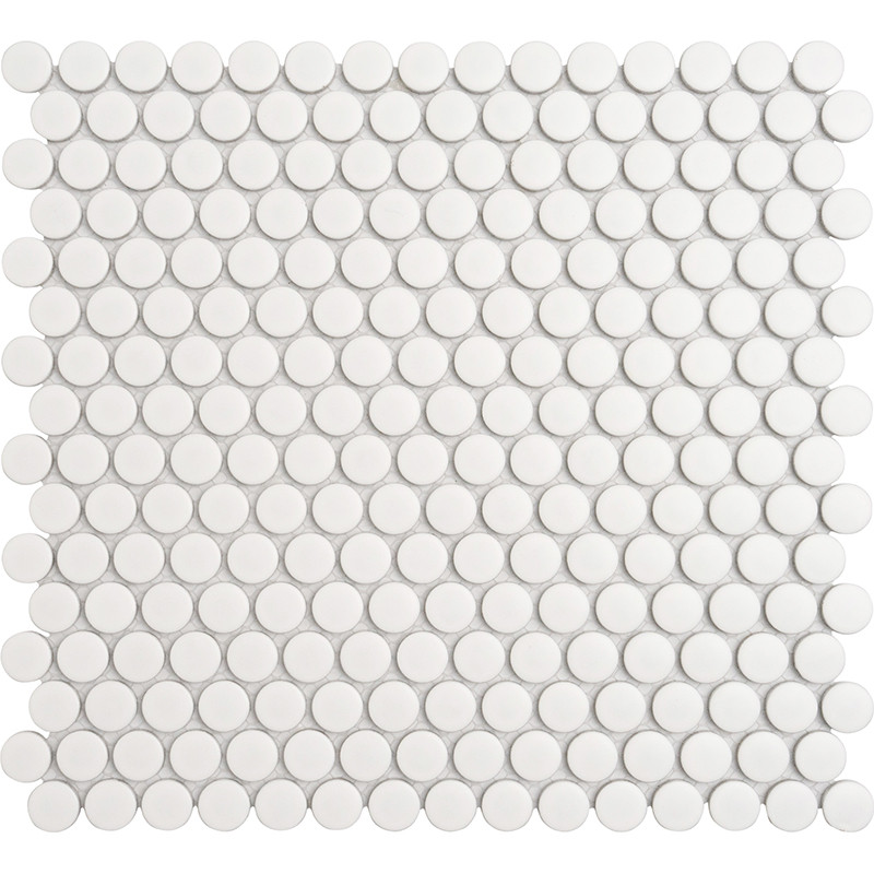 Mir Mosaic Penny Porcelain ORB 03BKM Dark Star Matte mir-mosaic-penny-porcelain-orb-03bkm-dark-star-matte