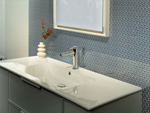 Mir Mosaic Tile Pale Penny Round Mosaic PN-095 bathroom wall tile Mir Mosaic Tile Pale Penny Round Mosaic PN-095 bathroom wall tile