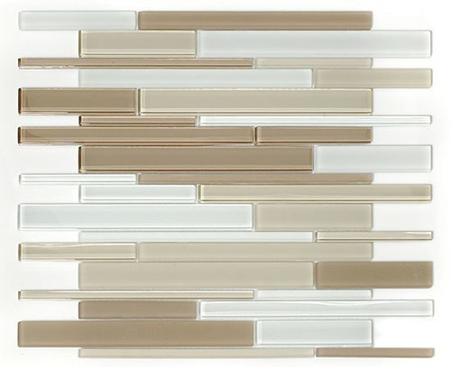 Bella Glass Tiles Cane Series Blend Glass Tiles CNB34 Marble Canyon