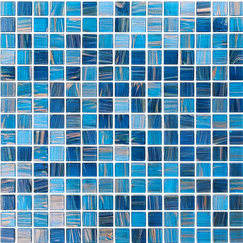 GV42020B7 Artistry In Mosaics Venetian Blue Copper Blend GV42020B7 Artistry In Mosaics Venetian Blue Copper Blend