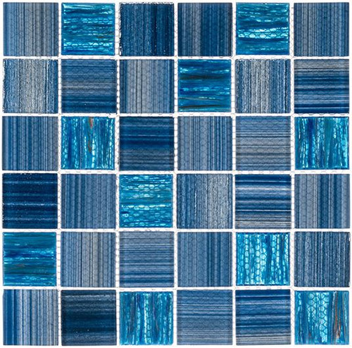 Inkline Collection 2 x 2 glass mosaic tile INK-4113 Parkers Point