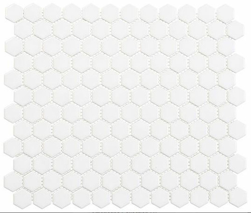 Bella Glass Tiles Freedom Avenue Hexagon United Dove FDM1811