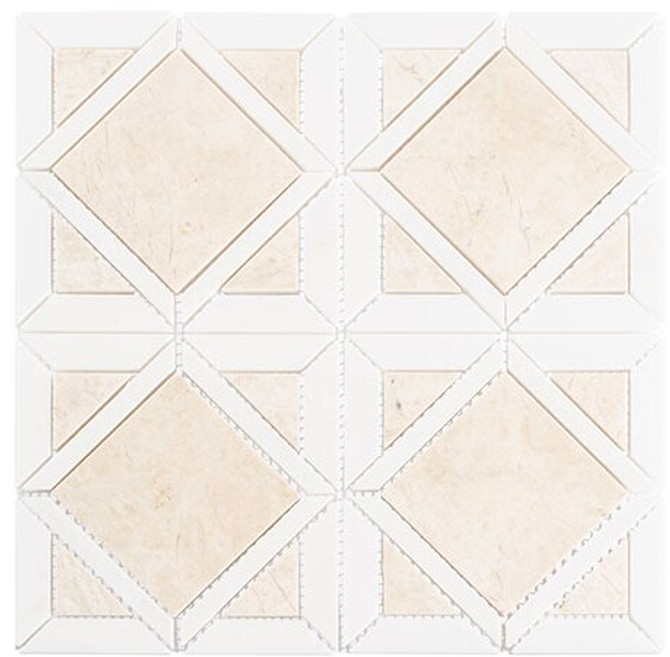 Bella Glass Tiles Wright Windows Series WRW-104 Dusk Warmth