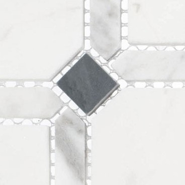 Xakea Series XKA-1041 Gambit Marble Mosaic Tile Close up