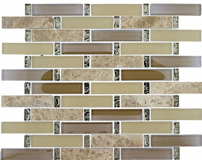 Bella Glass Tiles Interlace Series Promenade