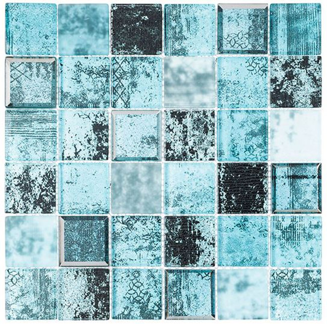 Julian Murano Collection 2" glass mosaic tile JLM3101 Mod Peale