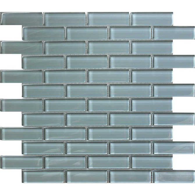 Mir Mosaic BR-095 Pale 1 x 3 subway tile mosaic