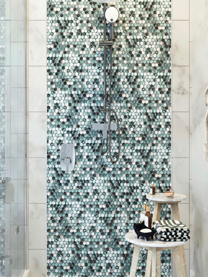 Glamour Series Cordoba Emerald AHX-04 shower wall tiles