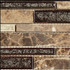 Bella Glass Tiles Tranquil Random Brick Series Mocha Canyon