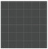 Anatolia Retro Black 2 x 2 Matte mosaic tile 4501-0422-0