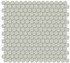 Anatolia Soho penny round 4501-0442-0 matte soft sage mosaic