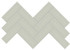 Anatolia Soho Tiles Herringbone Mosaic 4501-0526-0 Glossy Soft Sage