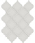Anatolia Soho Tiles Arabesque Beveled mosaic tile 4501-0476-0 GLOSSY Halo Grey