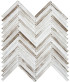 Himalayan Arches Herringbone glass mosaic tile HRS-6034 Nepal Heights