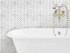 MIR  Mosaics Nantucket Hummock Herringbone NNC-13CA Bathtub wall install