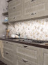 MIR Mosaics Nantucket Sankaty Hex NNH-11BR kitchen backsplash install