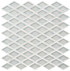 Daymon Collection Diamond Shape Crackle Glass Mosaic DAY 6273 Quastic