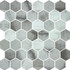 Onix Mosaico 2 inch hexagon color bardiglio