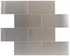 UBC Stainless Steel Tile Backsplash 3 x 6 Mosaic 411-007