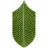 Fiji Apple Ceramic Tile Leaf Shaped tile