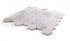 NB829 Calacatta Gold Honed 2 x 2 hexagon Marble Mosaic at BELK Tile Angle View