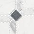 Xakea Series XKA-1041 Gambit Marble Mosaic Tile Close up