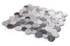 NBO1126 Sliced Pebble Deep Ocean Marble Mosaic Angle View