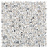 NB817 Sliced Pebble Blue Polished Marble Mosaic Tile 9 sheets together