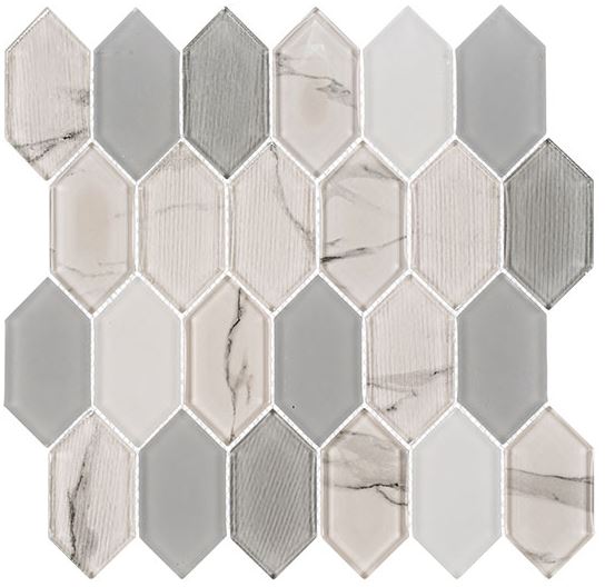 Pañuelo hexagonal Graphic Tile Mosaic S00 - Accesorios M79015