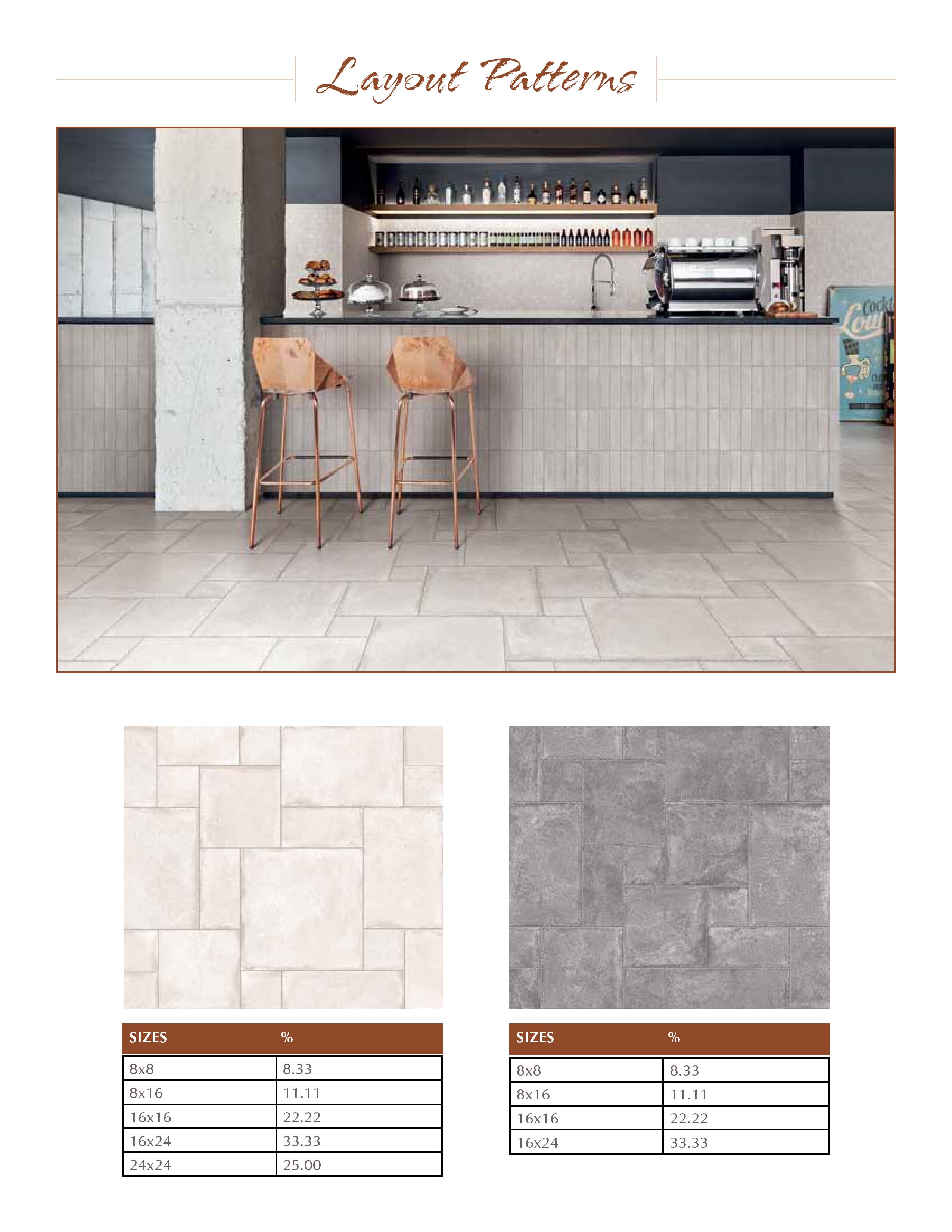 Castle Series by Cerdomus Layout Patterns now at belktile.com