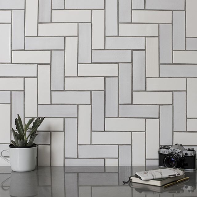 herringbone tile pattern