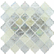 Bella Glass Tiles Dentelle Series April Shower Glass Mosaic DTL-3004