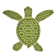 Loggerhead Turtle B Mini Green TLMGREBB at BELK Tile