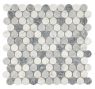 NB3688 Penny Round Marble Dusk Polished Full Sheet