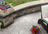 Serra SRA-6394 Metra hex 9 x 10 Matte Tile Floor Installation