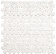 Meringue MGU-9601 Pavlova penny Round Mosaic