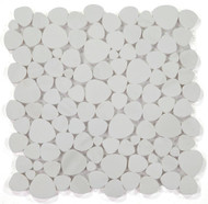 NB3768 Sliced Pebble Dolomite Honed Marble Mosaic