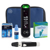 Complete Blood Sugar Testing Kit | Diabetes Testing Bundle Pack with Bluetooth Glucose Meter, Test Strips, Control Solution, Lancets, Lancing Device & Carrying Case | Smart Blood Sugar Monitor (1)