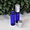 Blue Roller Bottles for Essential Oils (12 PACK) - Roll-On Leakproof Empty Roller Bottles with Stainless Steel Inserts - Oils and Aromatherapy (10ml)